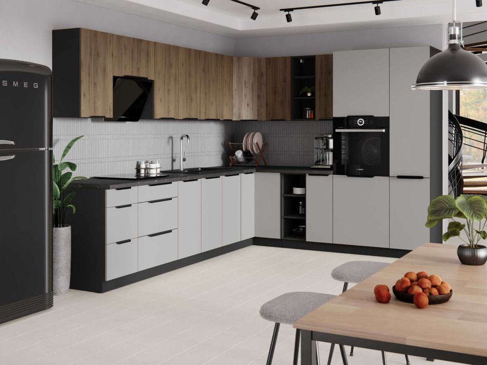 Arona virtuves komplekts, virtuve 260 cm — 3 attēls