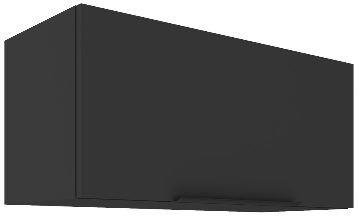 Sienas skapītis 80 cm Sienas melns matēts 80 GU-36 1F