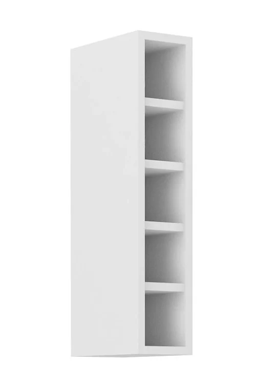 Atvērts augšējais plaukts 15 cm balts 15 GOTW-72