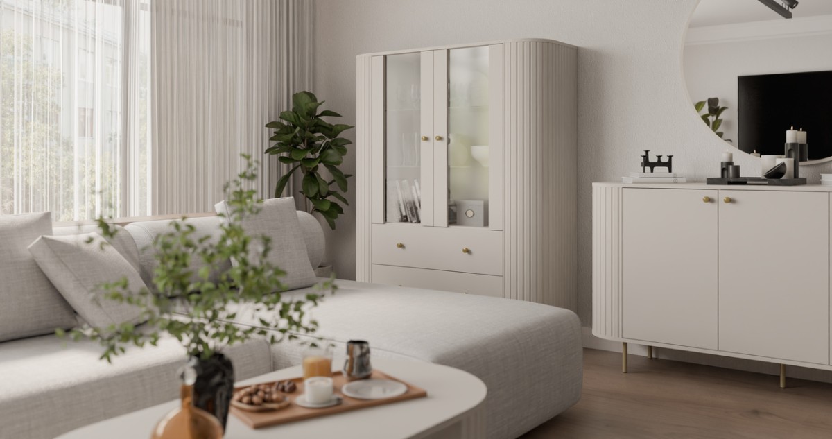 Taisnstūra spogulis 702 Ovāls bēšs — изображение 5