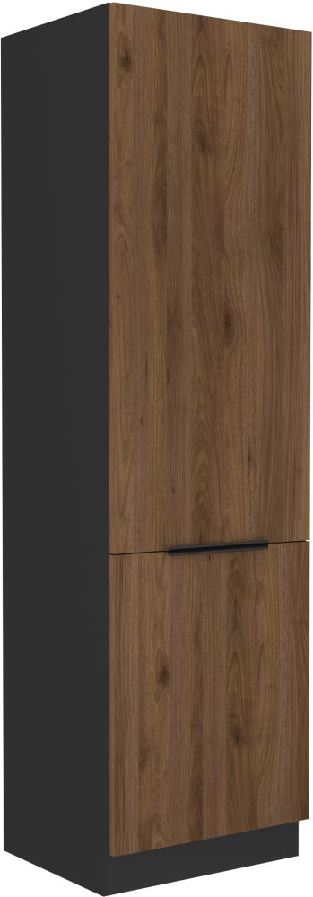 60 cm kolonnas skapis ar uzglabāšanas vietu Monza 60 DK-210 2F