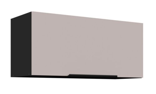 Sienas skapis 80 cm Arona melns matēts 80 GU-36 1F