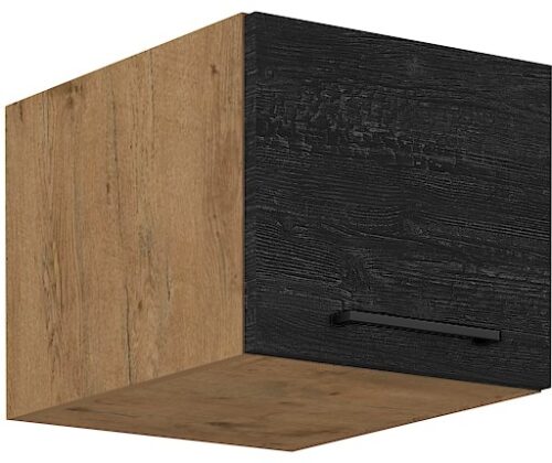 Sienas skapis 40 cm zems dziļums 40 NAGU-36 1F Vigo Dark
