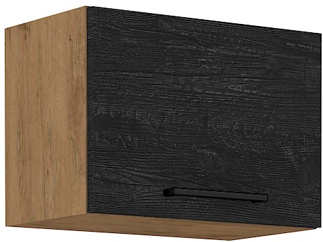 Sienas skapis 50 cm zems 50 GU-36 1F Vigo Dark