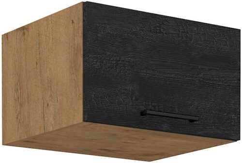 Sienas skapis 60 cm zems dziļums 60 NAGU-36 1F Vigo Dark