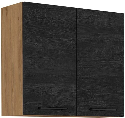Sienas skapis 80 cm 80 G-72 2F Vigo Dark