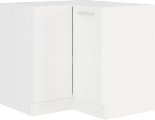 Stūra skapītis Eko White 89×89 DN 1F BB