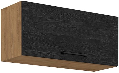 Sienas skapis 80 cm zems 80 GU-36 1F Vigo Dark