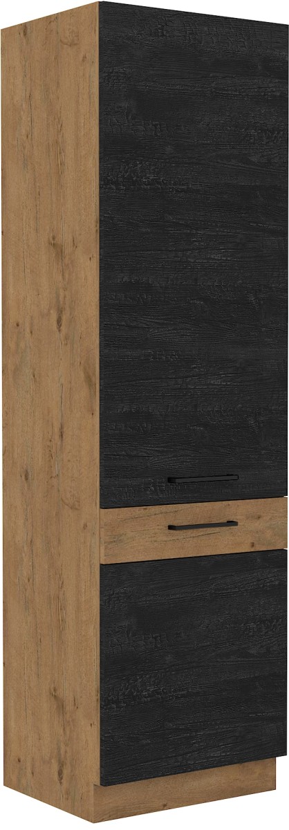 60 cm kolonnas skapis, pieliekamais 60 DK-210 2F Vigo Dark