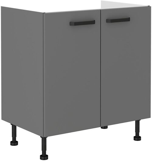 Apakšējais skapītis 80 cm, Nessa 80ZL 2F BB izlietne