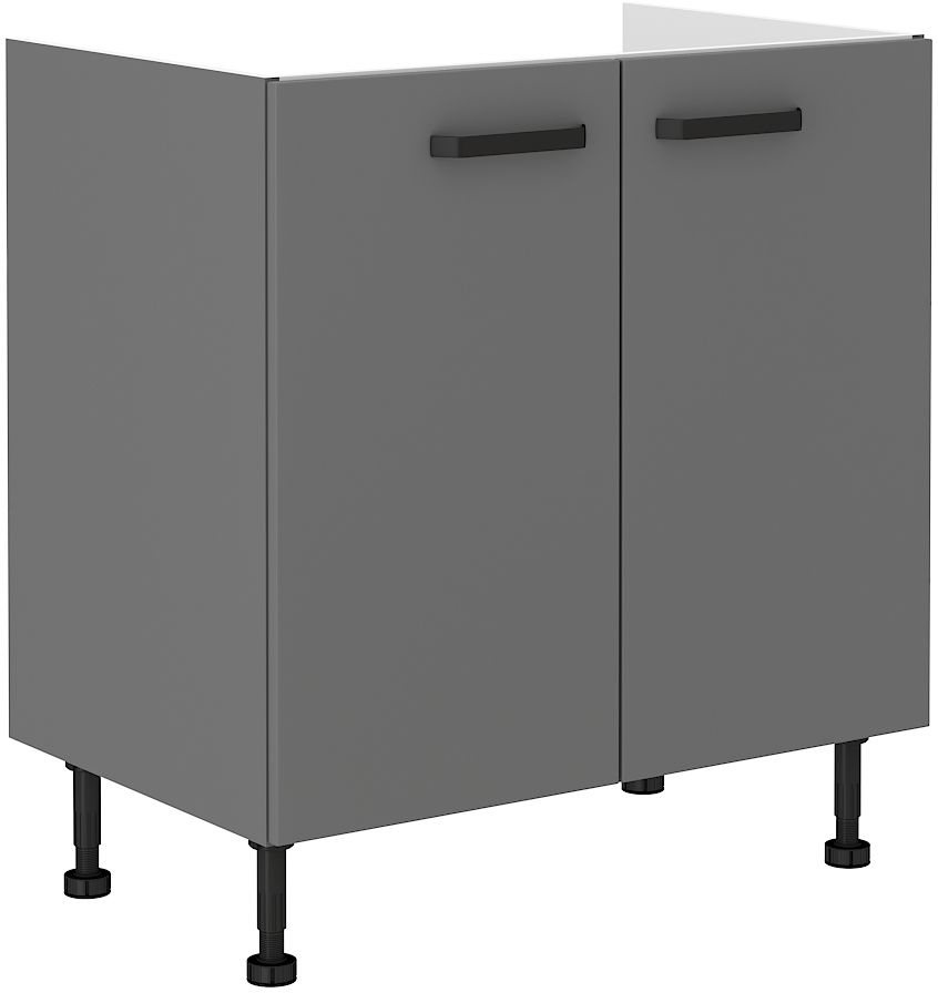 Apakšējais skapītis 80 cm, Nessa 80ZL 2F BB izlietne