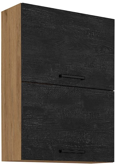 Sienas skapis 60 cm, ar eņģēm, 60 GU-72 2F Vigo Dark
