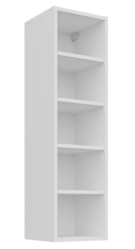 Atvērts augšējais plaukts 30 cm balts 30 GOTW-108