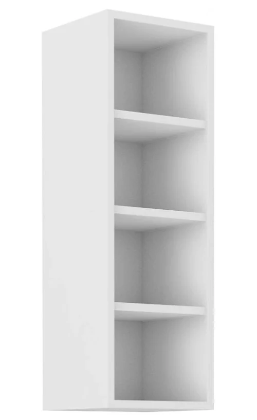 Atvērts augšējais plaukts 30 cm balts 30 GOTW-90