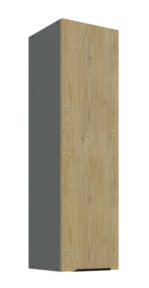 Sienas skapis 30 cm Cremona antracīta krāsā 30 G-108 1F