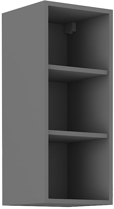 Atvērts augšējais plaukts 30 cm antracīta krāsā 30 GOTW-72