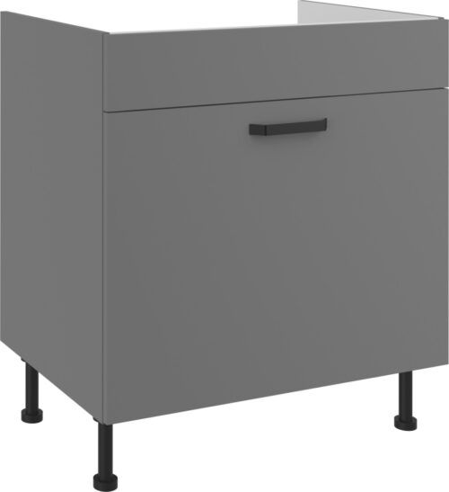 Apakšējais skapītis 80 cm izlietnes atvilktnei Nessa 80 ZL 1S BB PREMIUM BOX