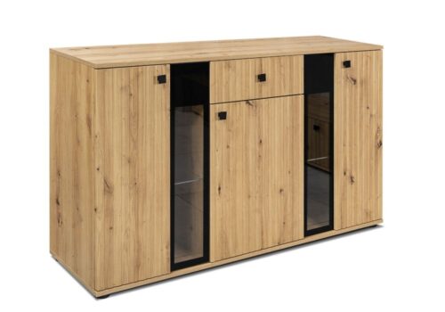 Salsa MDF kumode, Artisan Oak/Artisan Oak – IZPĀRDOŠANA