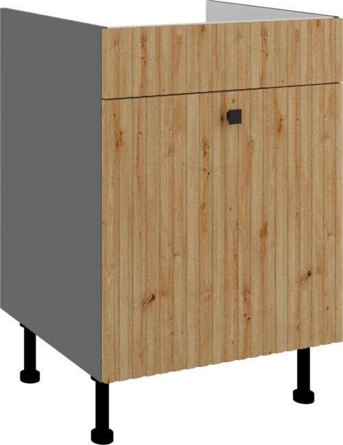 Apakšējais skapītis 60 cm, izlietnes atvilktne, Ava 60 ZL 1S BB PREMIUM BOX