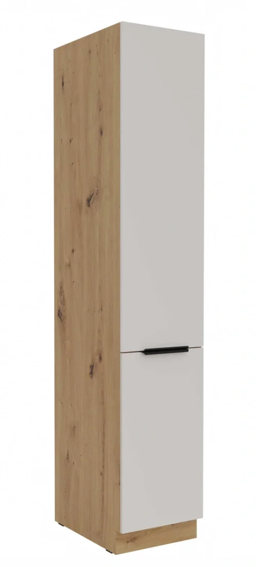 “Solea 40 DK-210” 2F kolonnu pieliekamais skapis 40 cm ar plauktiem