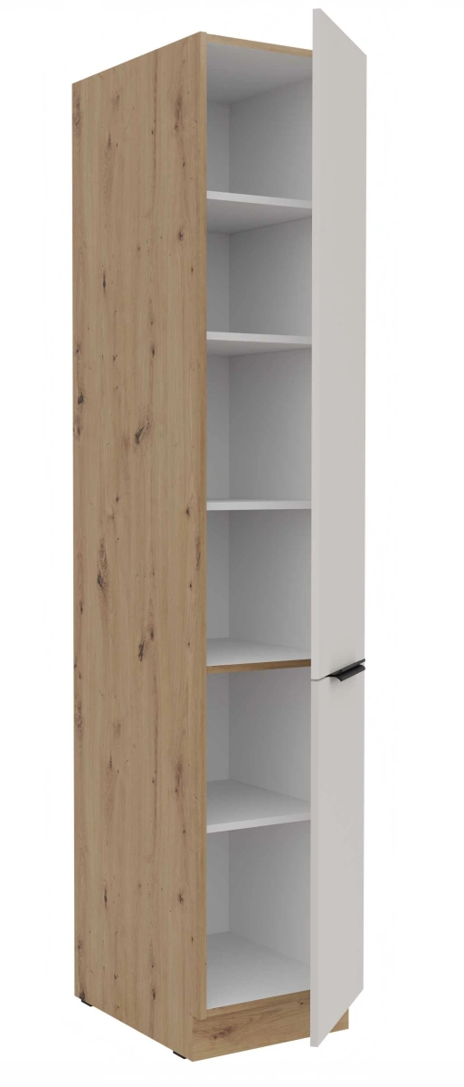 "Solea 40 DK-210" 2F kolonnu pieliekamais skapis 40 cm ar plauktiem — изображение 2