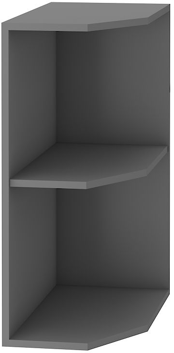 Apakšējais plaukts, 30 cm, antracīts, 30 DZAK BB