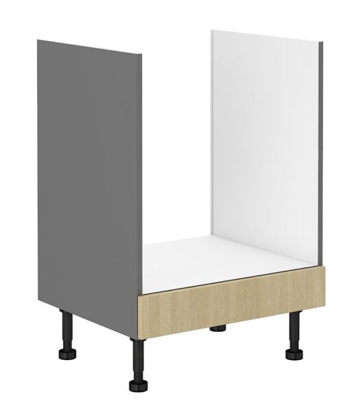 Apakšējais skapītis 60 cm Scandi krāsns “siļķu kaula” 60D gāzes BB