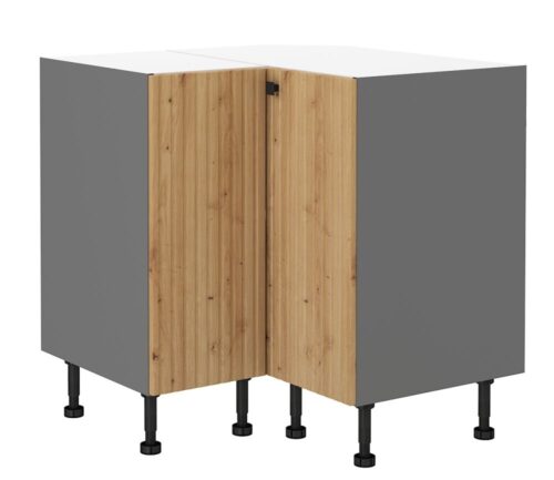 Stūra skapītis 90/90 cm Ava 90×90 ND 2F BB