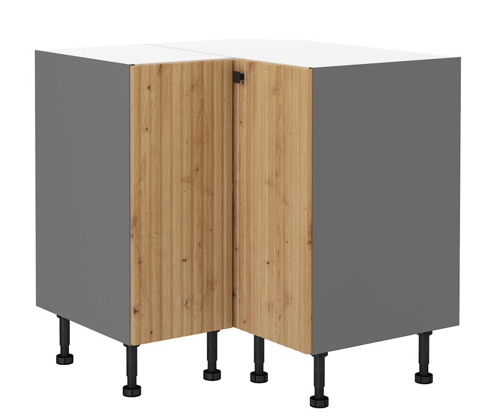 Stūra skapītis 90/90 cm Ava 90x90 ND 2F BB