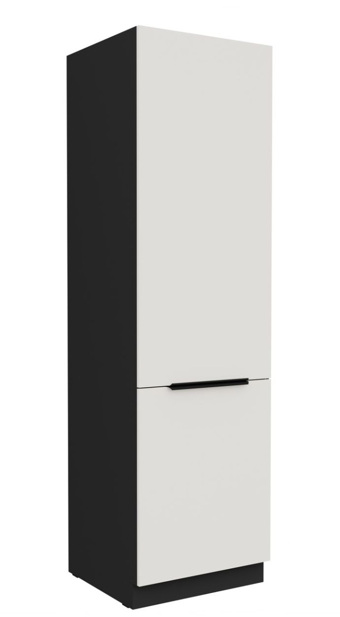 60 cm augsts skapis ar iebūvētu ledusskapi Aria 60 LO 215 2F cokolskapis