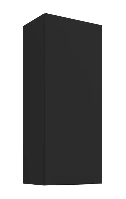 Sienas skapis 45 cm Sienas melna matēta 45 G-108 1F