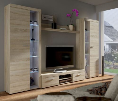Rumba XL sienas skapis, Sonoma ozols