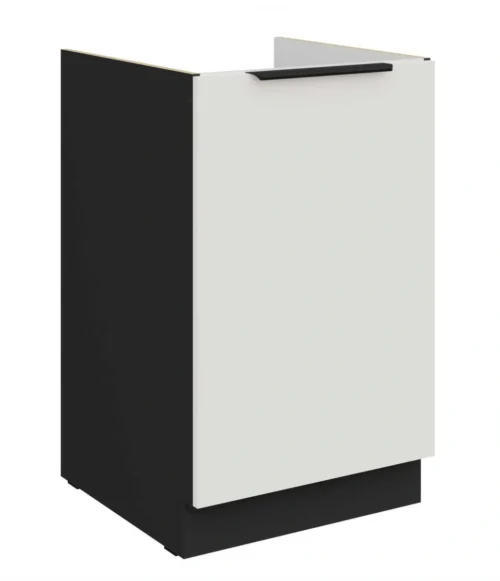 Apakšējais skapītis 50 cm, Aria 50 ZL 1F BB izlietne, cokols