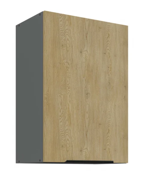 Sienas skapis 50 cm Cremona antracīta krāsā 50 G-72 1F
