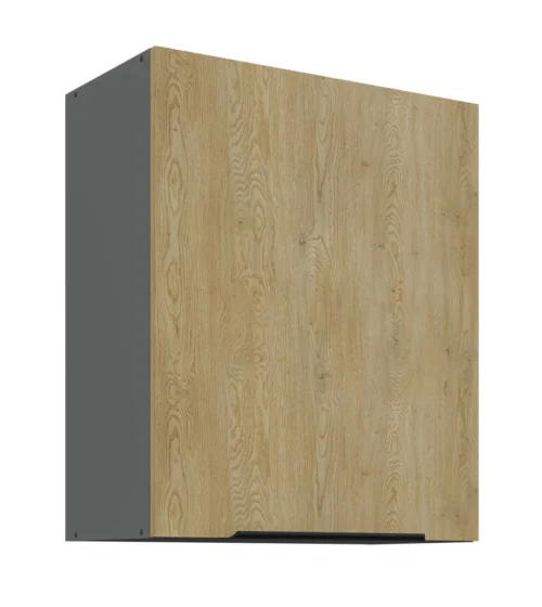 Sienas skapis 60 cm Cremona antracīta krāsā 60 G-72 1F