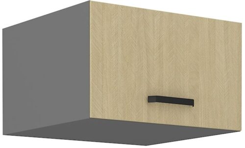 Sienas skapis, zems, 60 cm, skandināvu “siļķu kaula” raksts, 60 NAGU-36 1F