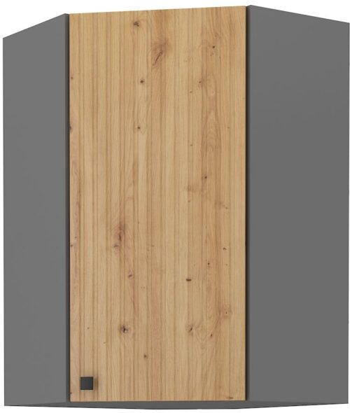 Augšējais stūra skapis 60/60 cm Ava 60×60 GN-90 (45 grādi) 1F