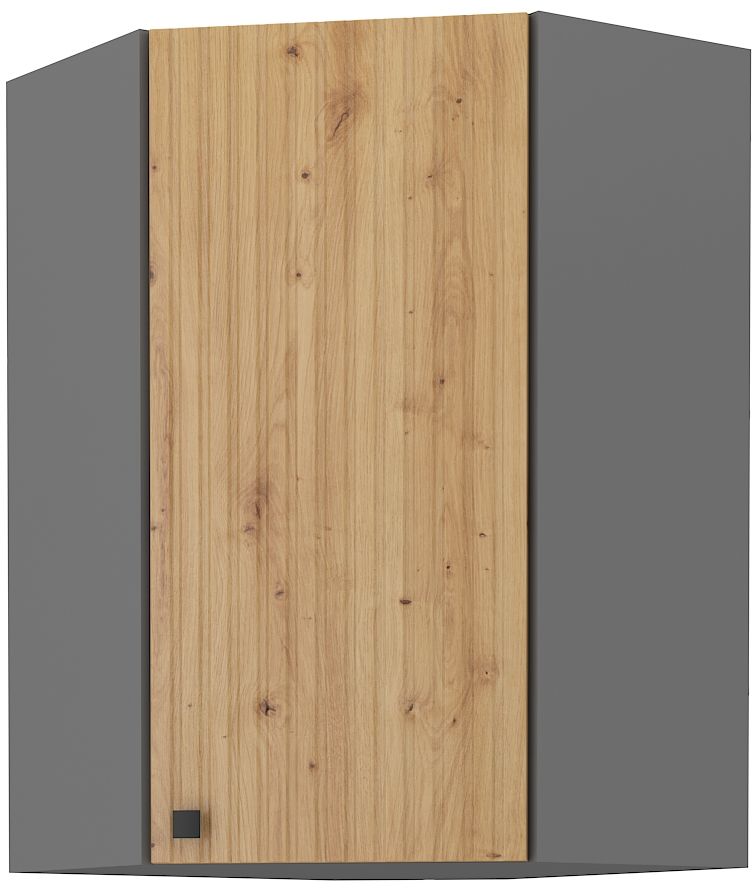 Augšējais stūra skapis 60/60 cm Ava 60x60 GN-90 (45 grādi) 1F