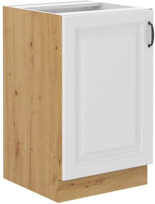 Apakšējais skapītis 50 см, Stillo artisan/balta izlietne 50 ZL 1F BB