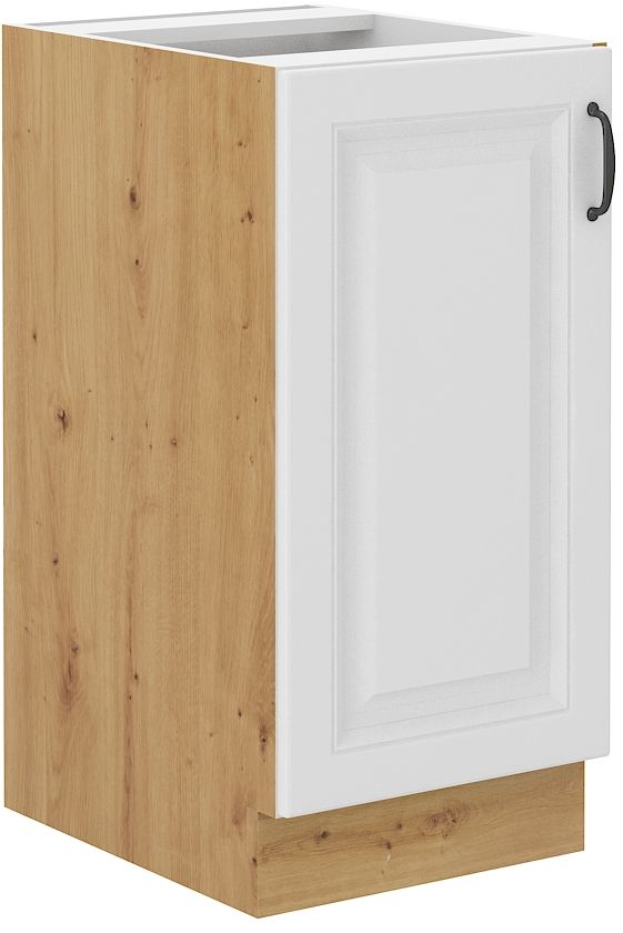 Apakšējais skapītis 40 cm Stillo artisan/balts 40 D 1F BB