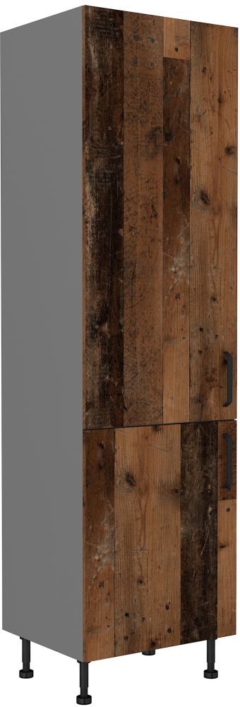 60 cm kolonnas skapis, antīka stila, 60 uzglabāšanas nodalījumi DK-215 2F