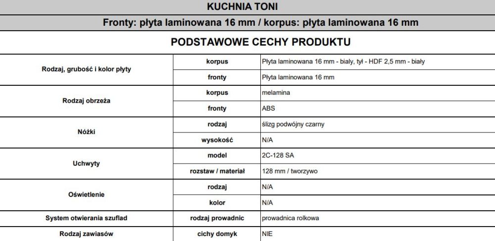 Virtuves komplekts ar darba virsmu, virtuve 260 cm, Toni artisan ozols — 5 attēls