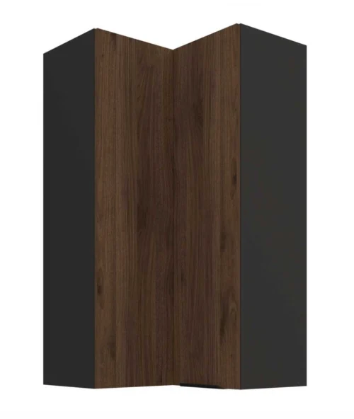 Augšējais stūra skapis 60 cm Monza 58×58 GN-108 2F 90 grādi