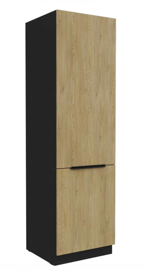 Kolonnas pieliekamais skapis 60 cm ar plauktiem Cremona 60 DK-210 2F