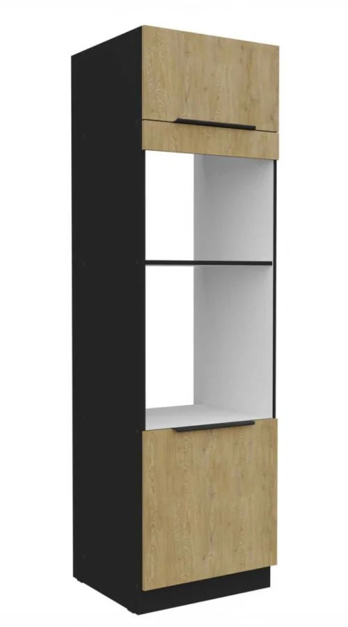60 cm kolonnas skapja krāsns un mikroviļņu krāsns Cremona 60 DPM-210 2F