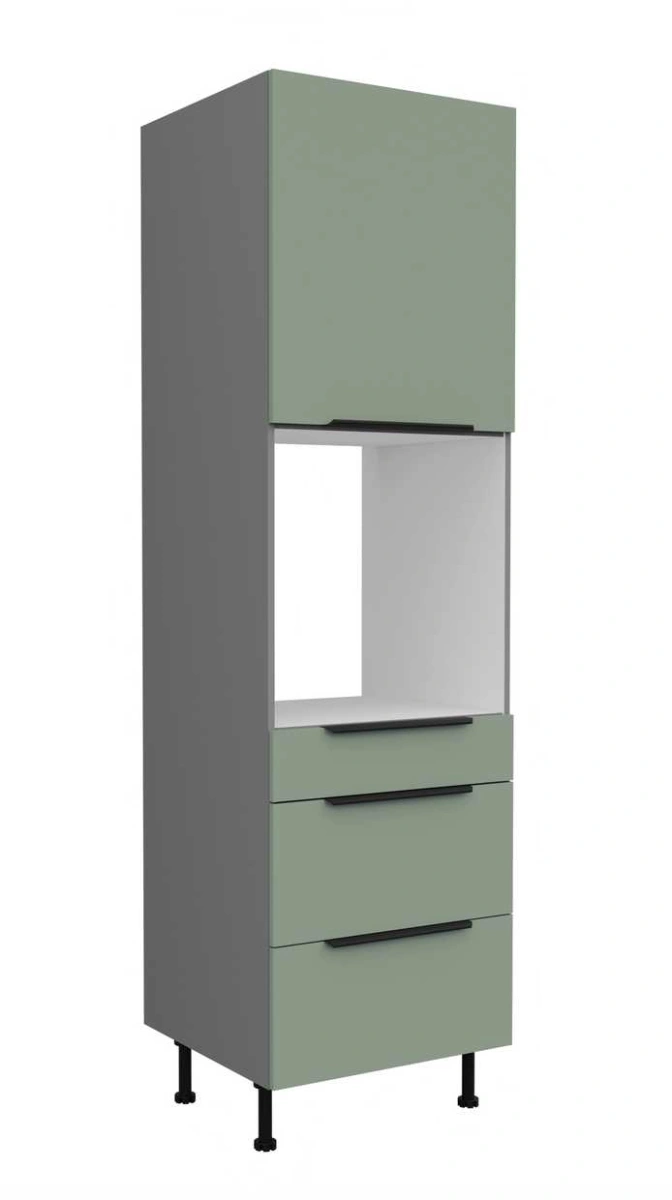 Skapis kolonnām 60 cm cepeškrāsns atvilktnēm Aria 60 DPS 215 3S1F