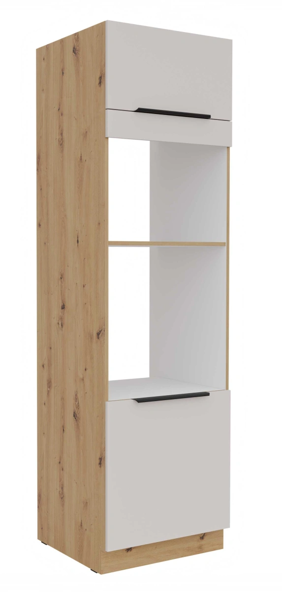 60 cm kolonnas tipa cepeškrāsns un mikroviļņu krāsns "Solea 60 DPM-210 2F"