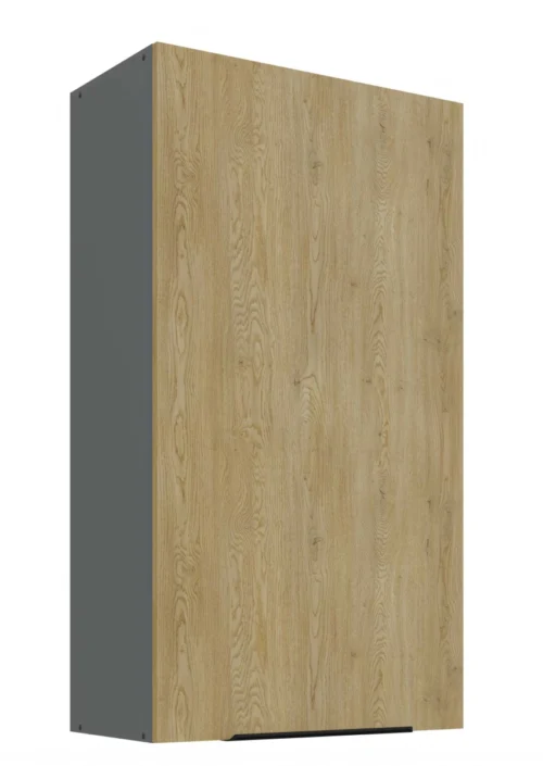 Sienas skapis 60 cm Cremona antracīta krāsā 60 G-108 1F