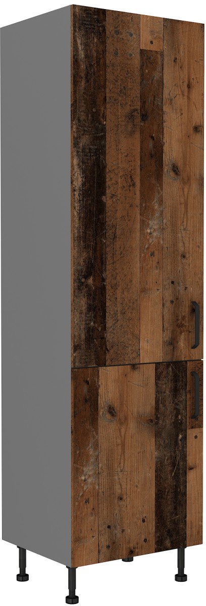 60 cm augsts ledusskapja skapis Old Style 60 LO-215 2F