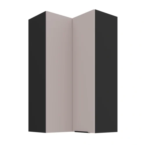 Augšējais stūra skapis 60 cm Arona 58×58 GN-108 2F 90 grādi